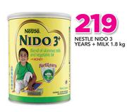 Nestle Nido 3 Years+ Milk-1.8Kg Each