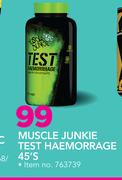 Muscle Junkie Test Haemorrage-45's