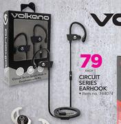 Volkano Circuit Series Earhook-Each