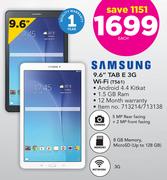 Samsung 9.6" Tab E 3G WiFi T561-Each