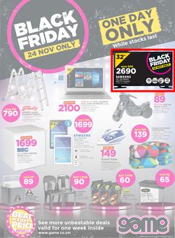 Game Zambia : Black Friday (24 Nov 2017), page 1