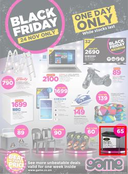 Game Zambia : Black Friday (24 Nov 2017), page 1
