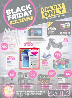 Game Zambia : Black Friday (24 Nov 2017), page 1