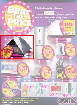Game Zambia : Beat That Price (23 Nov - 29 Nov 2017), page 1