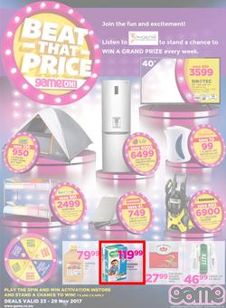 Game Zambia : Beat That Price (23 Nov - 29 Nov 2017), page 1