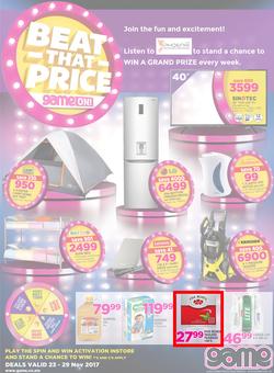 Game Zambia : Beat That Price (23 Nov - 29 Nov 2017), page 1
