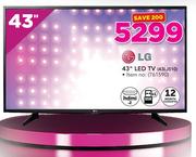 LG 43" LED TV 43LJ510