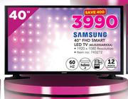 Samsung 40" FHD Smart LED TV 40J5200ARXXA