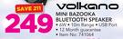 Volkano Mini Bazooka Bluetooth Speaker