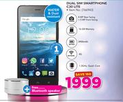 Hisense Dual Sim Smartphone C30 Lite + Bluetooth Speaker
