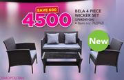 Bela 4-Piece Wicker Set LF 64245-GA