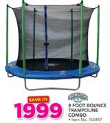 Horizon 8 Foot Bounce Trampoline Combo