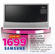 Samsung 32ltr Silver Electronic Microwave ME9114S1 XFA