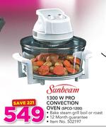 Sunbeam 1300W Pro Convection Oven SPCO-1200