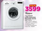 Whirlpool 7kg Front Load White Washing Machine AWP 7100 SL