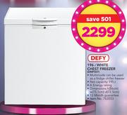 Defy 196ltr White Chest Freezer DMF507