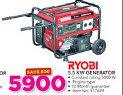 Ryobi 5.5KW Generator