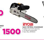 Ryobi 36cc cheap petrol chainsaw