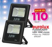 Eurolux 10W Floodlight LED FS230-Each