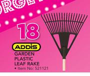Addis Garden Plastic Leaf Rake