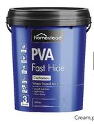 Homestead 20ltr Fast Hide Cream, Peach & Sand Paint-Each