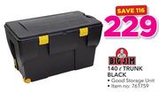 Big Jim 140ltr Trunk Black