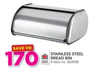 Always Home Stainless Steel Bread Bin