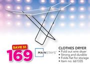 Mainstays Clothes Dryer