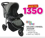 Little One Deluxe 3 Wheel Jogger