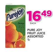 Pure Joy Fruit Juice-1Ltr Each