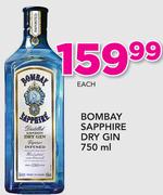 Bombay Sapphire Dry Gin-750ml Each