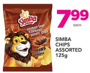 Simba Chips-125g Each