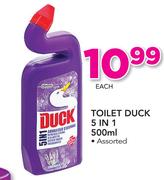 Toilet Duck 5-In-1-500ml Each