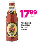 All Gold Tomato Sauce-700ml Each