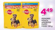 Pedigree Pouch Puppy Food-100g Each