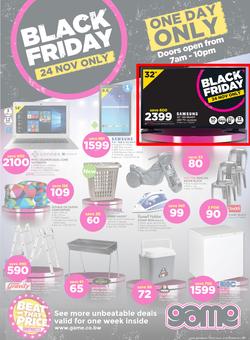Game Botswana : Black Friday (24 Nov 2017), page 1