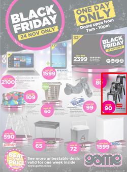Game Botswana : Black Friday (24 Nov 2017), page 1