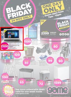 Game Botswana : Black Friday (24 Nov 2017), page 1
