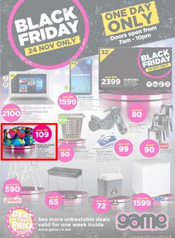 Game Botswana : Black Friday (24 Nov 2017), page 1