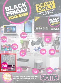 Game Botswana : Black Friday (24 Nov 2017), page 1