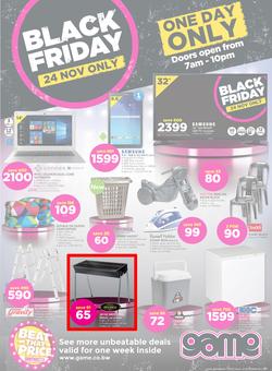 Game Botswana : Black Friday (24 Nov 2017), page 1