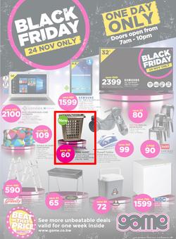 Game Botswana : Black Friday (24 Nov 2017), page 1