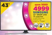 Samsung 43" Smart UHD TV 43MU7000