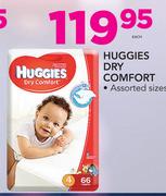 Huggies Dry Comfort Assorted Sizes-Each