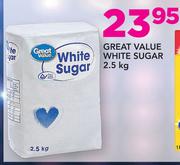 Great Value White Sugar-2.5Kg