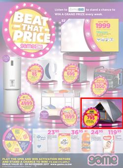 Game Botswana : Beat That Price (23 Nov - 29 Nov 2017), page 1