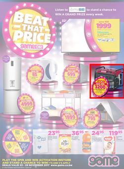 Game Botswana : Beat That Price (23 Nov - 29 Nov 2017), page 1