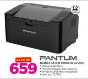 Pantum Mono Laser Printer P2500W
