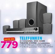 Telefunken 5.1 Channel DVD Home Theatre System THT-6000HDMIA