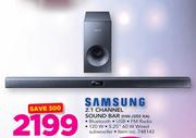 Samsung 2.1 Channel Sound Bar HW-J355 XA